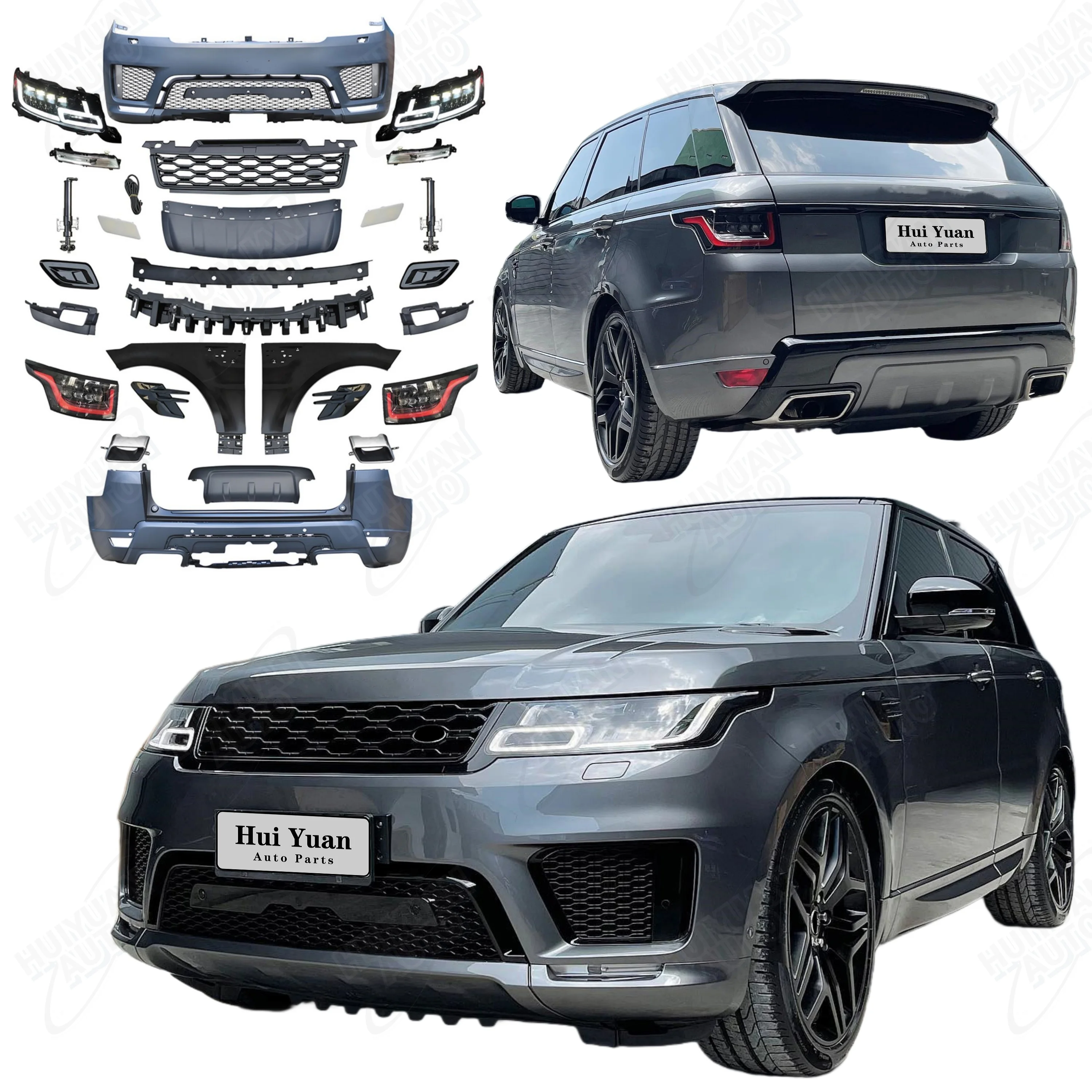 Factory Direct Sale for Range Rover Sport 2013-2017 Change to OEM Style Bumpers Fender Headlights Taillights Grille
Factory Direct Sale for Range Rover Sport 2013-2017 Change to OEM Style Bumpers Fender Headlights Taillights Grille