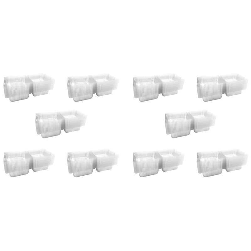 1000Pcs Single Individual Cake Slice Boxes Dessert Containers Cheesecake Boxes Stackable Square Boxes Clear Food Boxes
1000Pcs Single Individual Cake Slice Boxes Dessert Containers Cheesecake Boxes Stackable Square Boxes Clear Food Boxes