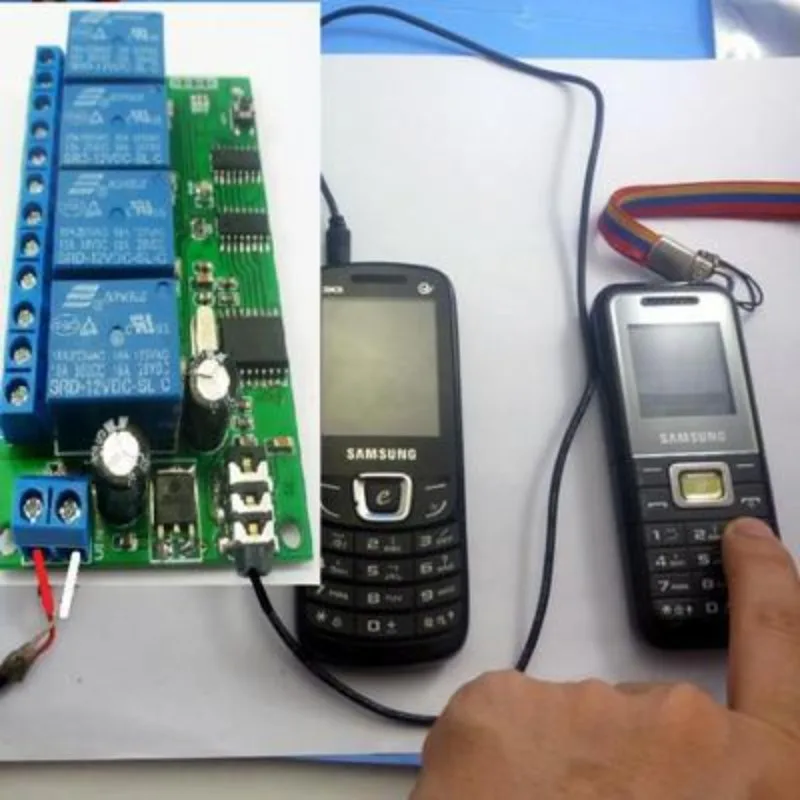 AD22B04 new 4-channel DTMF audio decoding relay, the control command can modify the remote control module
AD22B04 new 4-channel DTMF audio decoding relay, the control command can modify the remote control module