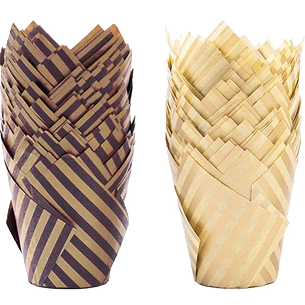200Pcs Paper Tulip Cupcake Liners Muffin Cake Cups Disposable Baking Cups for Home Bakery Coffee Shop Cupcake Wrappers
200Pcs Paper Tulip Cupcake Liners Muffin Cake Cups Disposable Baking Cups for Home Bakery Coffee Shop Cupcake Wrappers