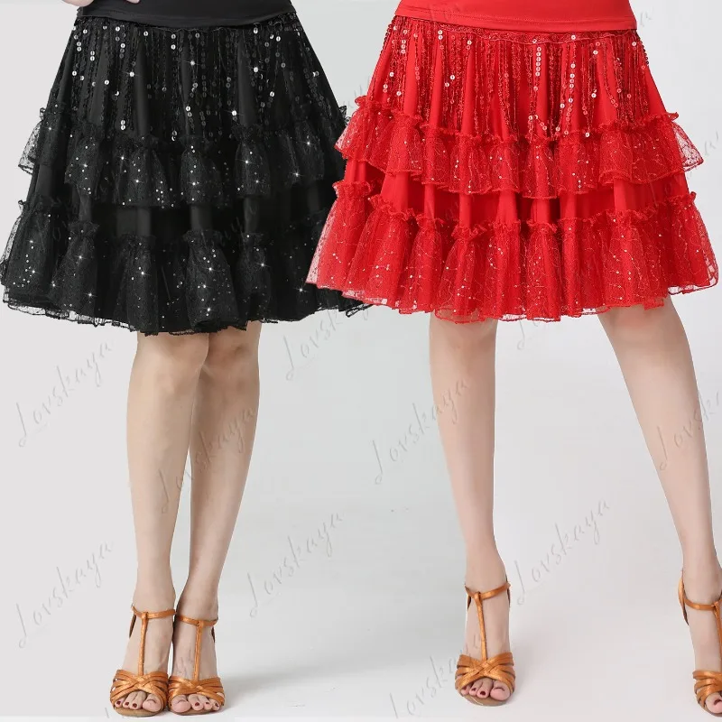New Square Dance Costume Sequined Swinging Skirt for Ballroom Performance Three-Step National Dance Women's Glitter Skirt
New Square Dance Costume Sequined Swinging Skirt for Ballroom Performance Three-Step National Dance Women's Glitter Skirt