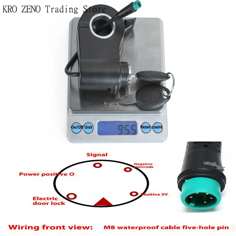 1Pcs Electric Scooter Speed Dial Control With Lock Key Thumb Throttle Accelerator 5pin Finger Trigger For Kukirin G2 Max/G2 Pro✨
1Pcs Electric Scooter Speed Dial Control With Lock Key Thumb Throttle Accelerator 5pin Finger Trigger For Kukirin G2 Max/G2 Pro✨