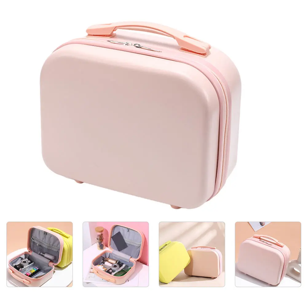 1pc Makeup Box Portable Solid Color Storage Bag Travel Camping Toiletries Organizer Women Gift Handheld Case Large
1pc Makeup Box Portable Solid Color Storage Bag Travel Camping Toiletries Organizer Women Gift Handheld Case Large