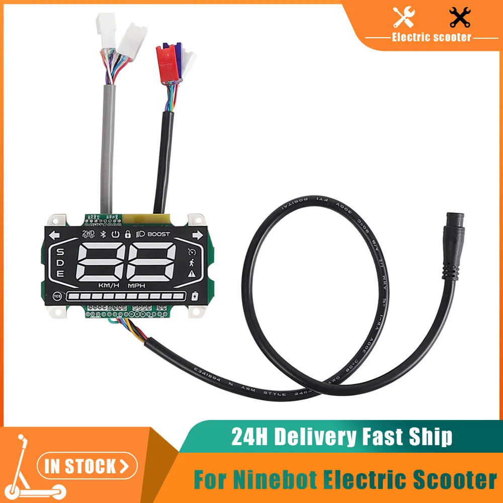 Dashboard Dispaly Replacement for Ninebot ZT3 Electric Scooter Parts Dash Board With Connect Cable Accessories
Dashboard Dispaly Replacement for Ninebot ZT3 Electric Scooter Parts Dash Board With Connect Cable Accessories