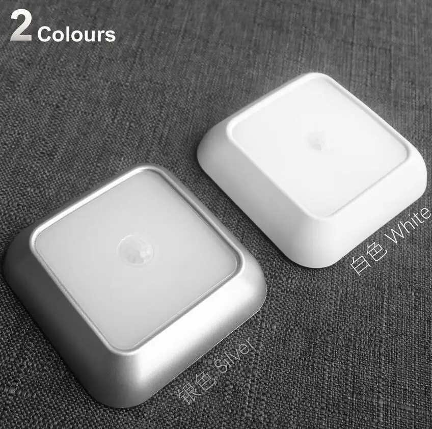 6 LED Night Light Smart PIR Motion Sensor Light Battery Night Lamp for Bedside Lamps Kid Bedroom Hallway Pathway Toilet Seat
6 LED Night Light Smart PIR Motion Sensor Light Battery Night Lamp for Bedside Lamps Kid Bedroom Hallway Pathway Toilet Seat