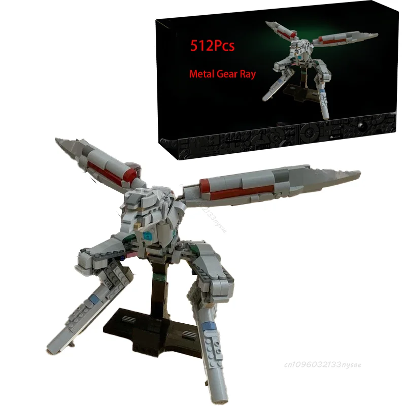 MOC Custom Star Battle Robot Metal Gear Ray Строительные блоки Модель DIY Творческое образование Сборка Кирпичи Игрушки Детские праздничные подарки 
MOC Custom Star Battle Robot Metal Gear Ray Строительные блоки Модель DIY Творческое образование Сборка Кирпичи Игрушки Детские праздничные подарки