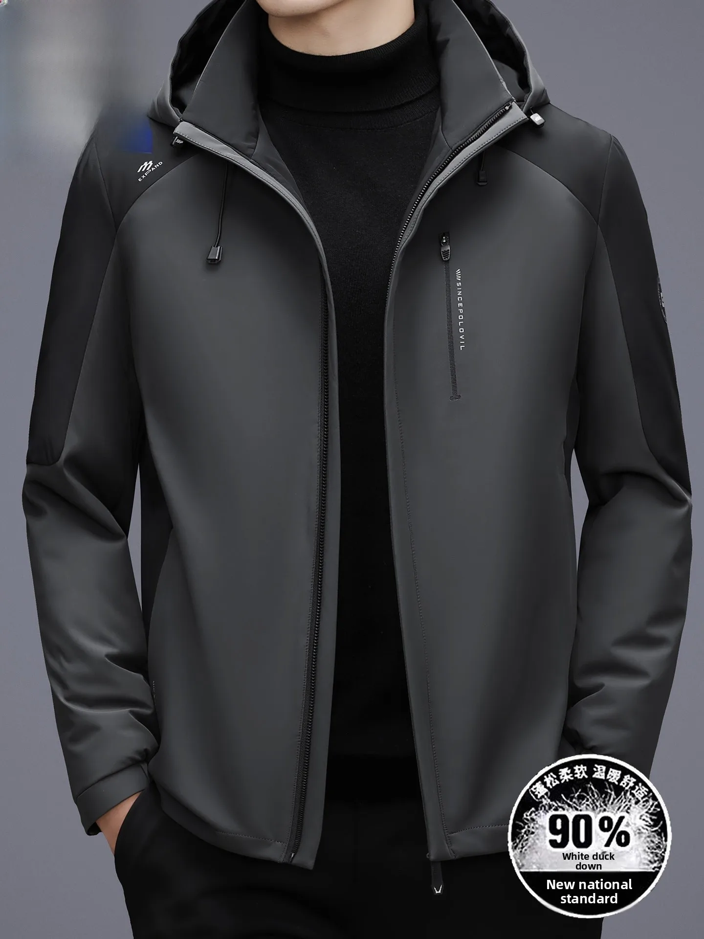 TUCANO Wooden Du Men's down Jaet Detachable Hood Casual Busin Warmth Ci Commuting Polyester Fiber Du down Filling
TUCANO Wooden Du Men's down Jaet Detachable Hood Casual Busin Warmth Ci Commuting Polyester Fiber Du down Filling