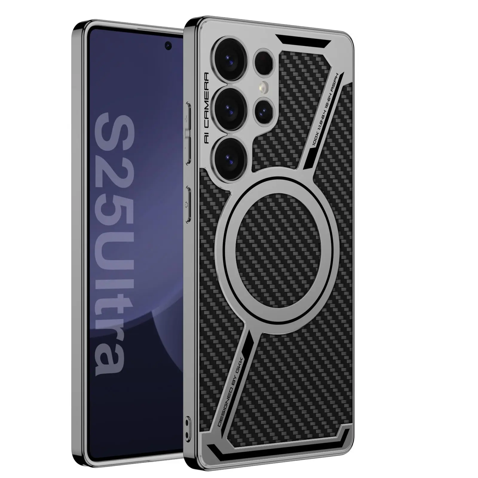 Cool Style Electroplated Carbon Fiber Case for Samsung Galaxy S25 Ultra - Patchwork Design | Shockproof Leather Cover
Cool Style Electroplated Carbon Fiber Case for Samsung Galaxy S25 Ultra - Patchwork Design | Shockproof Leather Cover