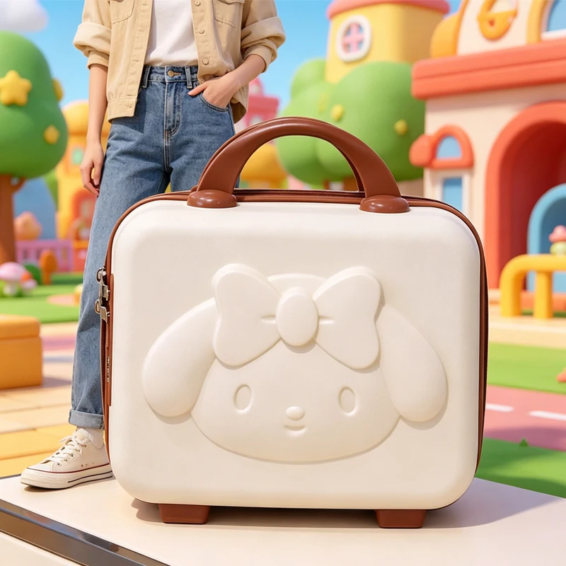 Portable Suitcase Girl 14 Inches Sanrios Cartoon New Cosmetic Case My Melody Mini Storage Lockbox Creativity Souvenirs Gift Box
Portable Suitcase Girl 14 Inches Sanrios Cartoon New Cosmetic Case My Melody Mini Storage Lockbox Creativity Souvenirs Gift Box