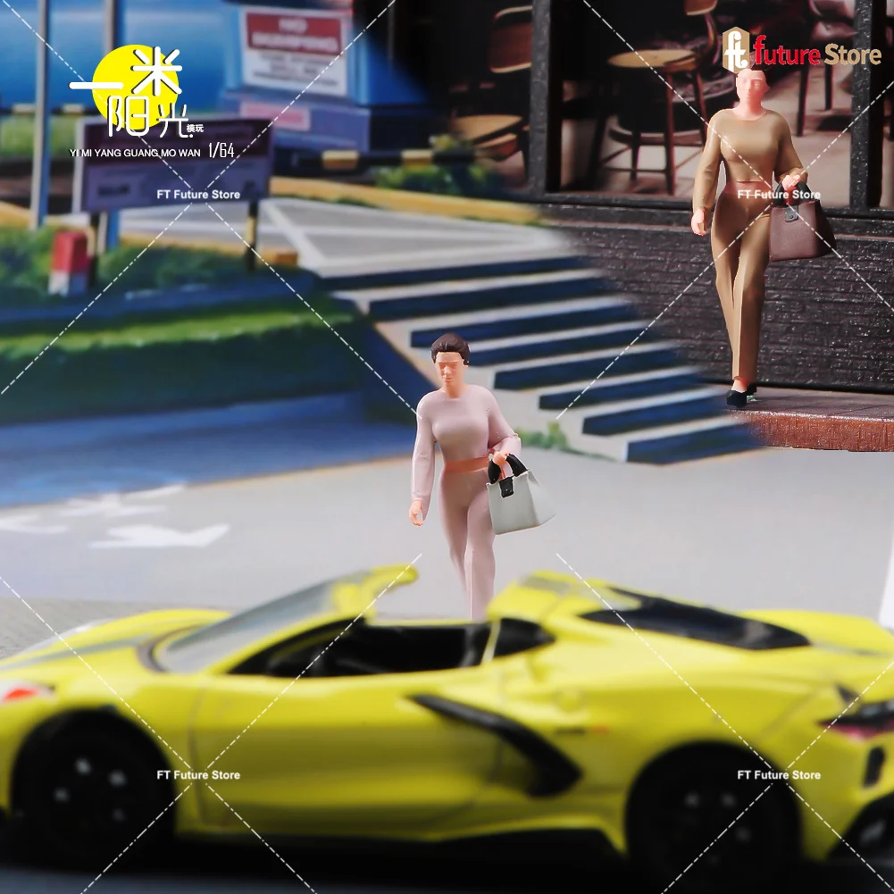 Miniature Figure 1/87 1/64 1/43 1/24 1/18 Fashion City Female 3D Diorama Model Mini Doll Creative Street Scene Props Decor
Miniature Figure 1/87 1/64 1/43 1/24 1/18 Fashion City Female 3D Diorama Model Mini Doll Creative Street Scene Props Decor