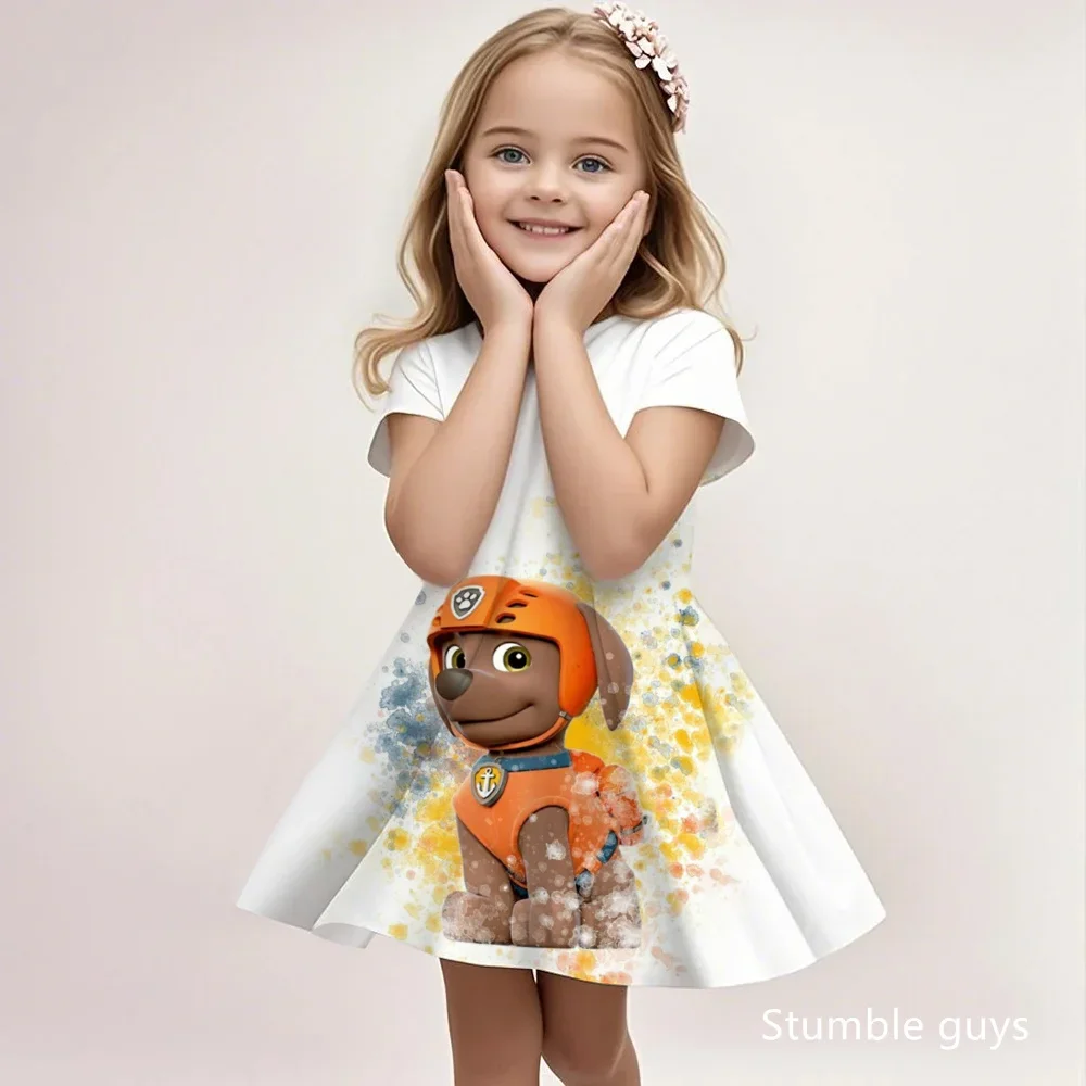 Kids Casual Paw Patrol Sundress Summer Fashion Beach Dress Cute Cartoon Print Soft Breathable Lightweight Girls Dress
Kids Casual Paw Patrol Sundress Summer Fashion Beach Dress Cute Cartoon Print Soft Breathable Lightweight Girls Dress