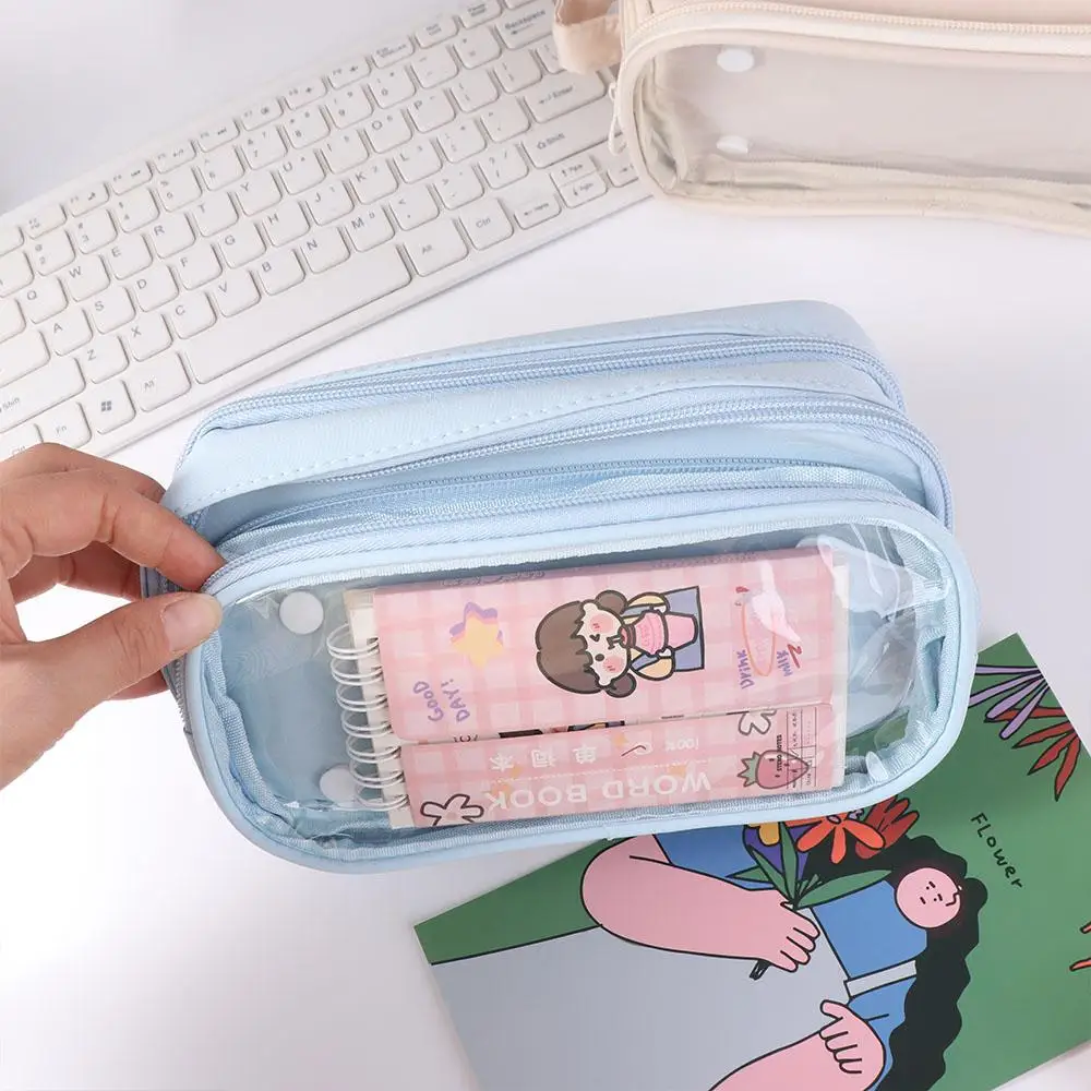 Large Capacity Detachable Pencil Case Storage Bag Cosmetic Bag Ita Bag Pouch Organizer Case Itabag Stationery Storage Bag
Large Capacity Detachable Pencil Case Storage Bag Cosmetic Bag Ita Bag Pouch Organizer Case Itabag Stationery Storage Bag