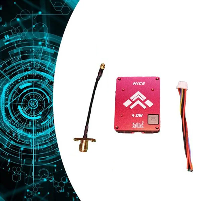 Practical-4W 5.8G VTX 4000Mw 64CH FPV Video Transmitter RFPA5542 Amplifier For FPV Long Range RC Drone
Practical-4W 5.8G VTX 4000Mw 64CH FPV Video Transmitter RFPA5542 Amplifier For FPV Long Range RC Drone
