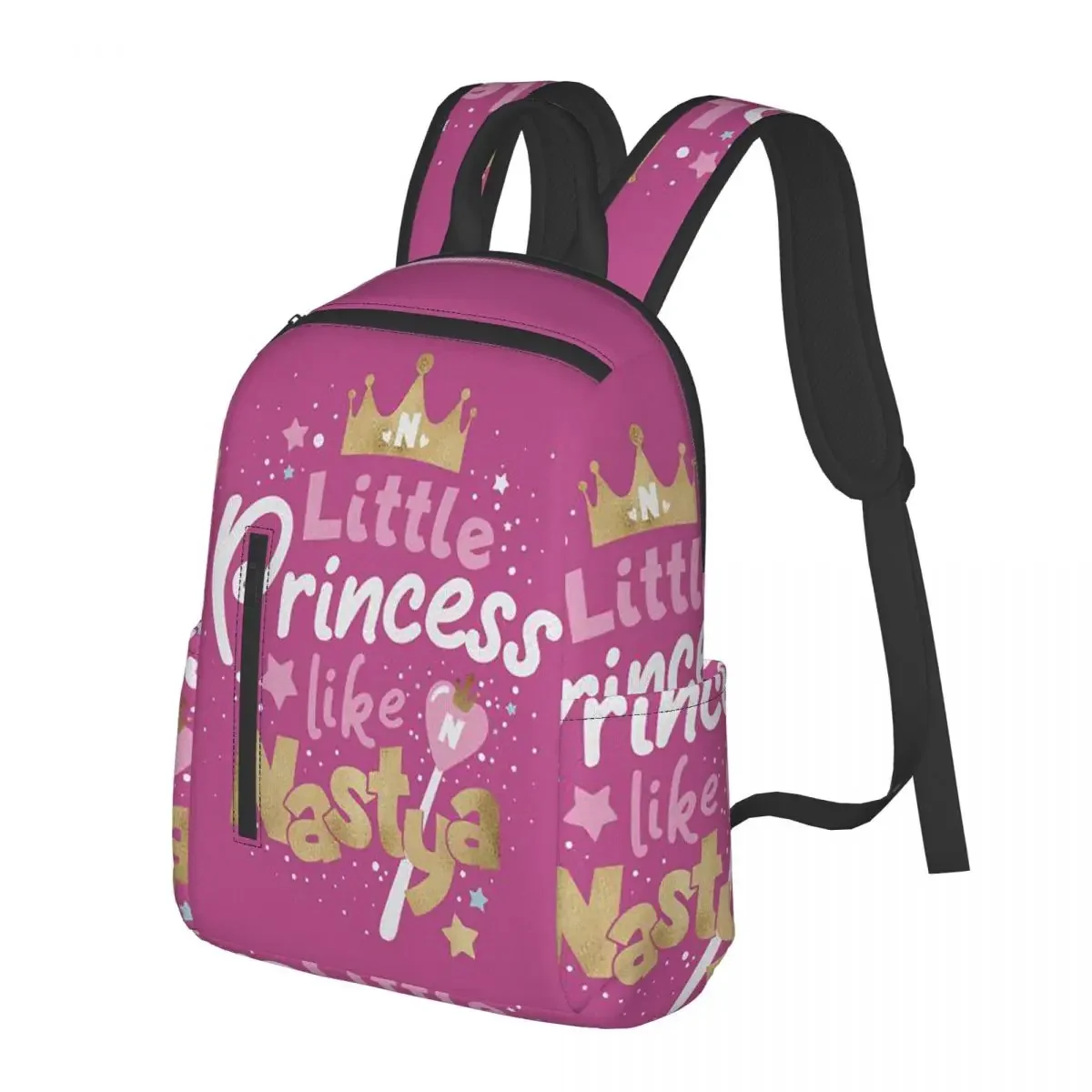 Princess Posters Like Nastya Student Backpack School Bag Hiking Travel Daypack for Boys Girls Fashion Bookbag Shoulder Bags
Princess Posters Like Nastya Student Backpack School Bag Hiking Travel Daypack for Boys Girls Fashion Bookbag Shoulder Bags
