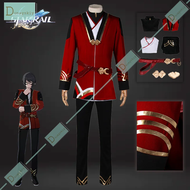 Игра Honkai Star Rail Blade The Artland Commission Мужской карнавальный костюм на Хэллоуин, карнавальная вечеринка, униформа
Игра Honkai Star Rail Blade The Artland Commission Мужской карнавальный костюм на Хэллоуин, карнавальная вечеринка, униформа