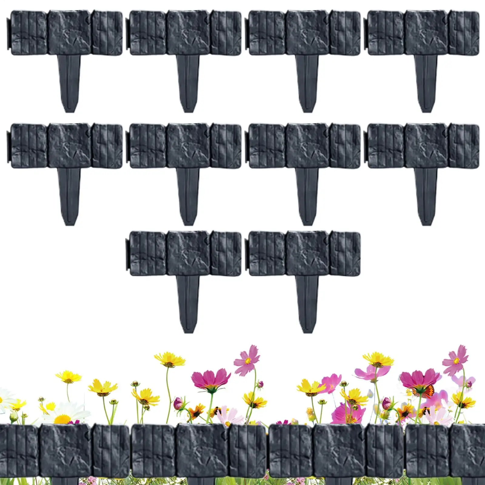 Stone Edging For Landscaping 10 Piece Imitation No Dig Landscape Border Artificial Garden Edging For Outdoor Lawn Yard Landscape
Stone Edging For Landscaping 10 Piece Imitation No Dig Landscape Border Artificial Garden Edging For Outdoor Lawn Yard Landscape