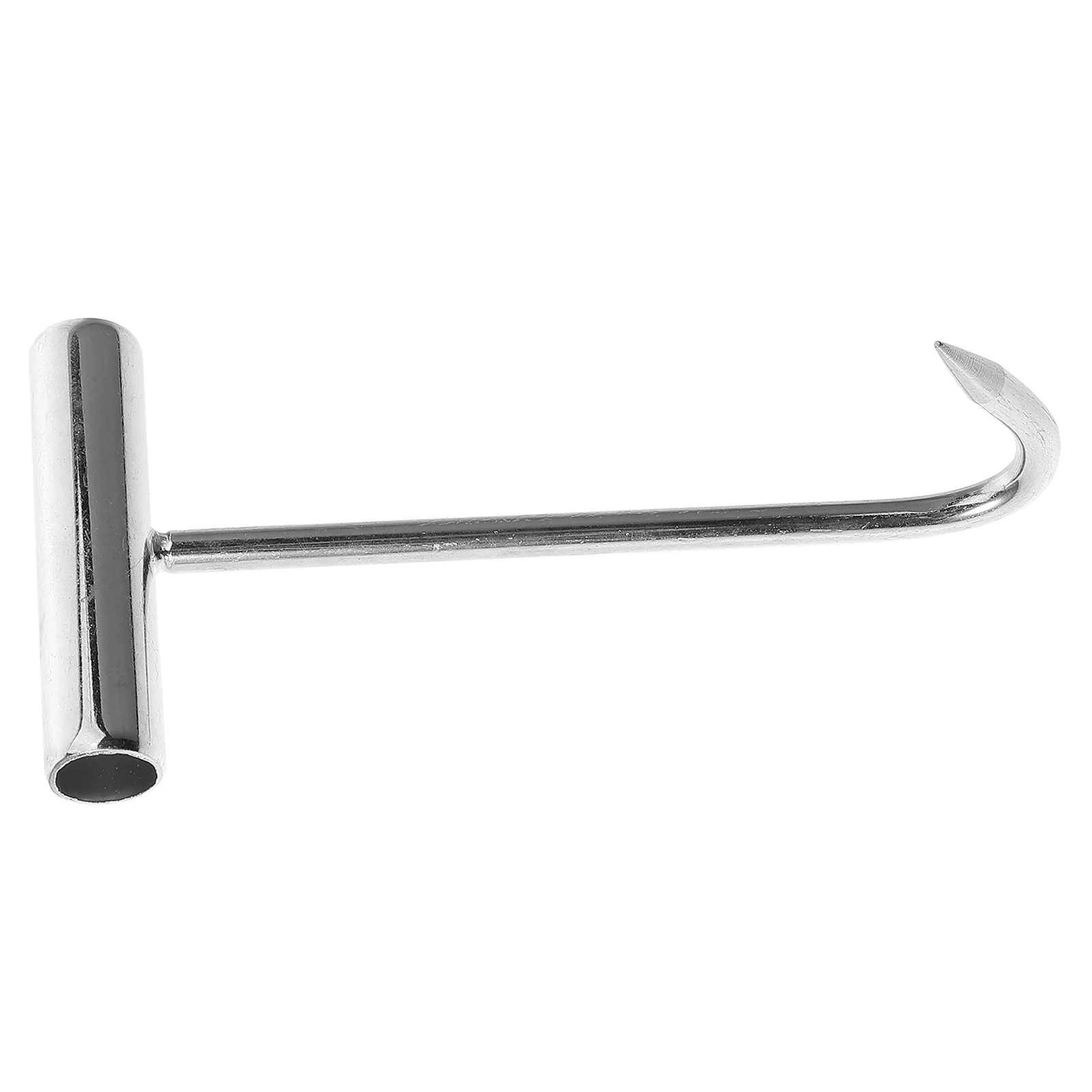 T Shaped Meat Hook Cattle Sheep Silver Stainless Steel Unique Design Versatile S Hook Manhole Cover Grilling Shop Supply
T Shaped Meat Hook Cattle Sheep Silver Stainless Steel Unique Design Versatile S Hook Manhole Cover Grilling Shop Supply