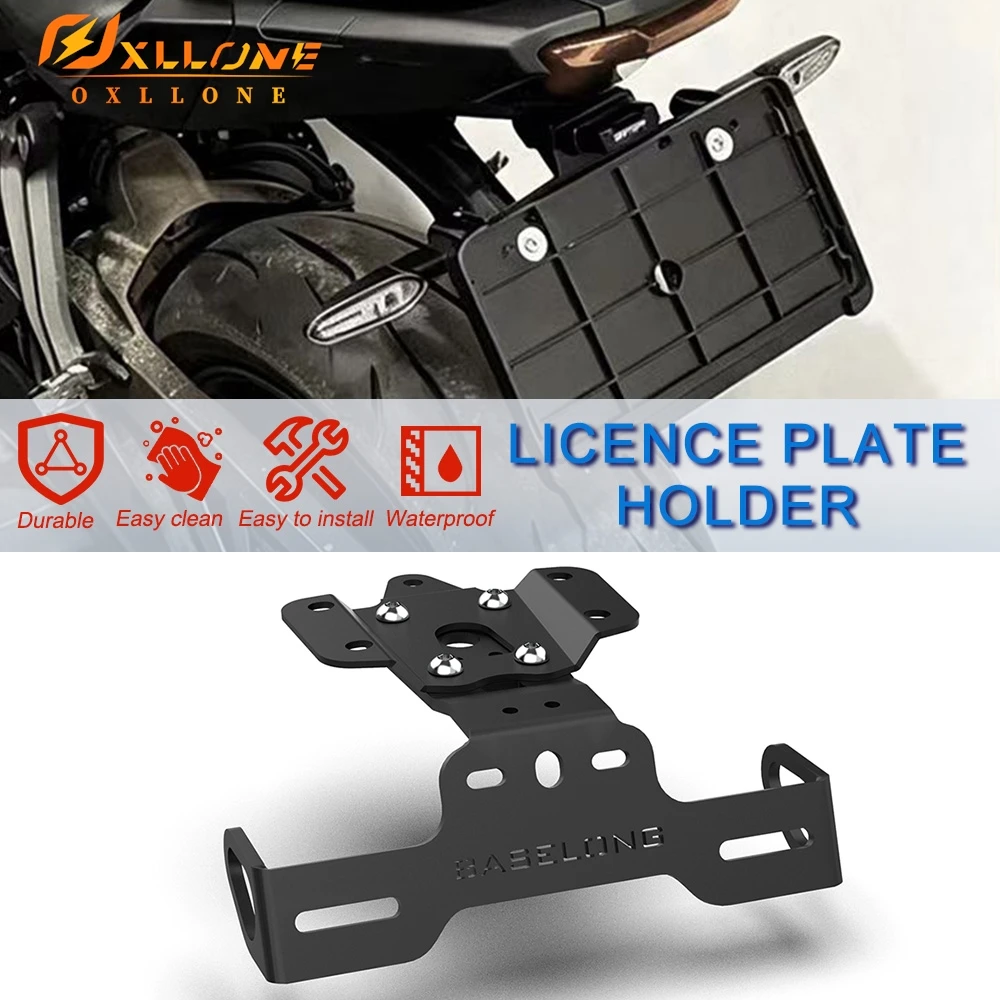 License Plate Holder Bracket Accessories For Yamaha FZ-07 FZ07 2018-2019-2020 Motorcycle Rear Tail Tidy Fender Eliminator Kit
License Plate Holder Bracket Accessories For Yamaha FZ-07 FZ07 2018-2019-2020 Motorcycle Rear Tail Tidy Fender Eliminator Kit