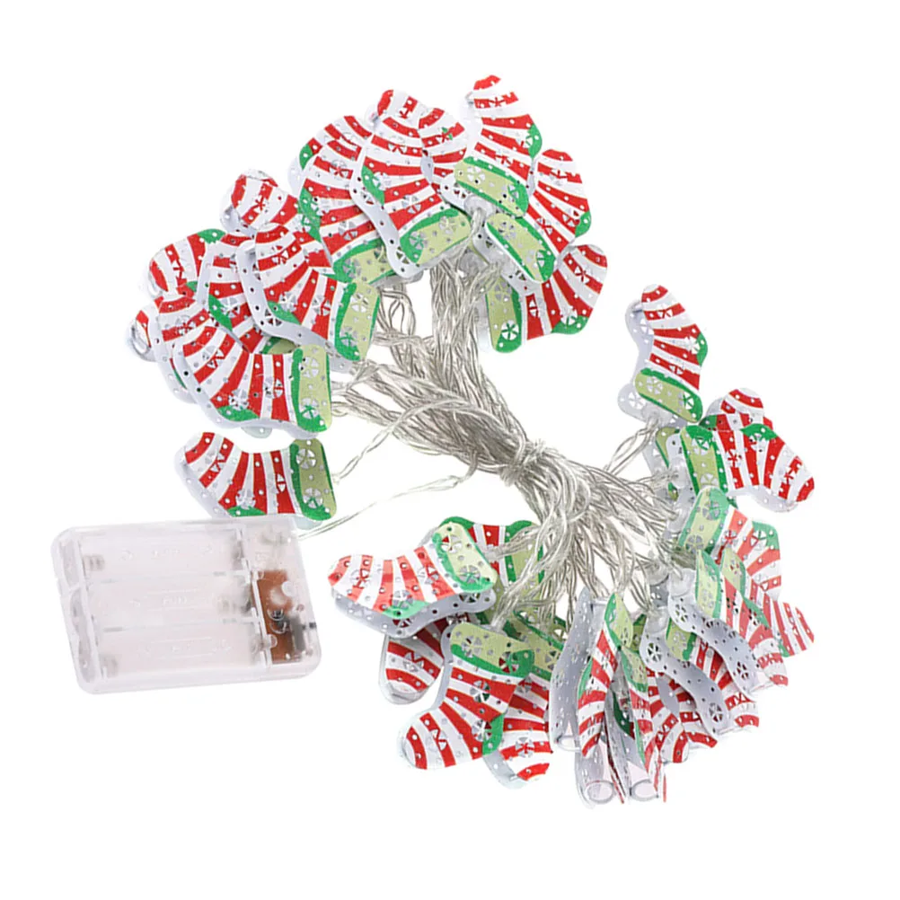 Christmas Sock Light LED String Lamp Ironwork Xmas Socks Shaped Decorative Holiday Festival nament Lightweight Living Room
Christmas Sock Light LED String Lamp Ironwork Xmas Socks Shaped Decorative Holiday Festival nament Lightweight Living Room