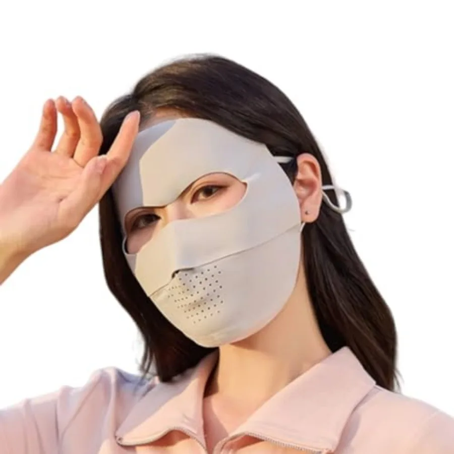Breathable UV Face Cover UPF 50+ Women Summer Face Covering Eye Protection Sunscreen Mask Sports Face Cover
Breathable UV Face Cover UPF 50+ Women Summer Face Covering Eye Protection Sunscreen Mask Sports Face Cover
