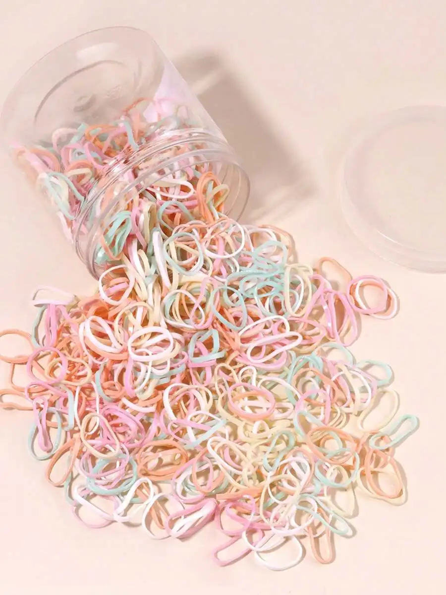 500pcs Colorful Elastic Hair Bands For Women Daily Hair Accessories
500pcs Colorful Elastic Hair Bands For Women Daily Hair Accessories