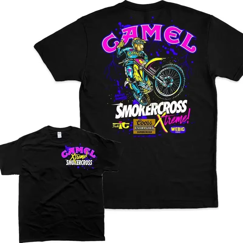 Camelgasm Xtreme Smokercross Women Loose Women Casual Fashion Top Clothing Girl Summer Summer Retro Streetwear Brand TShirt
Camelgasm Xtreme Smokercross Women Loose Women Casual Fashion Top Clothing Girl Summer Summer Retro Streetwear Brand TShirt