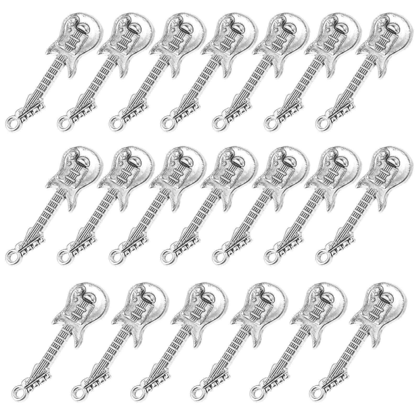 20pcs Guitar Necklace Pendant DIY Charm Alloy Silver Gold Color Jewelry Making Supplies Bracelets Earrings Accessories
20pcs Guitar Necklace Pendant DIY Charm Alloy Silver Gold Color Jewelry Making Supplies Bracelets Earrings Accessories
