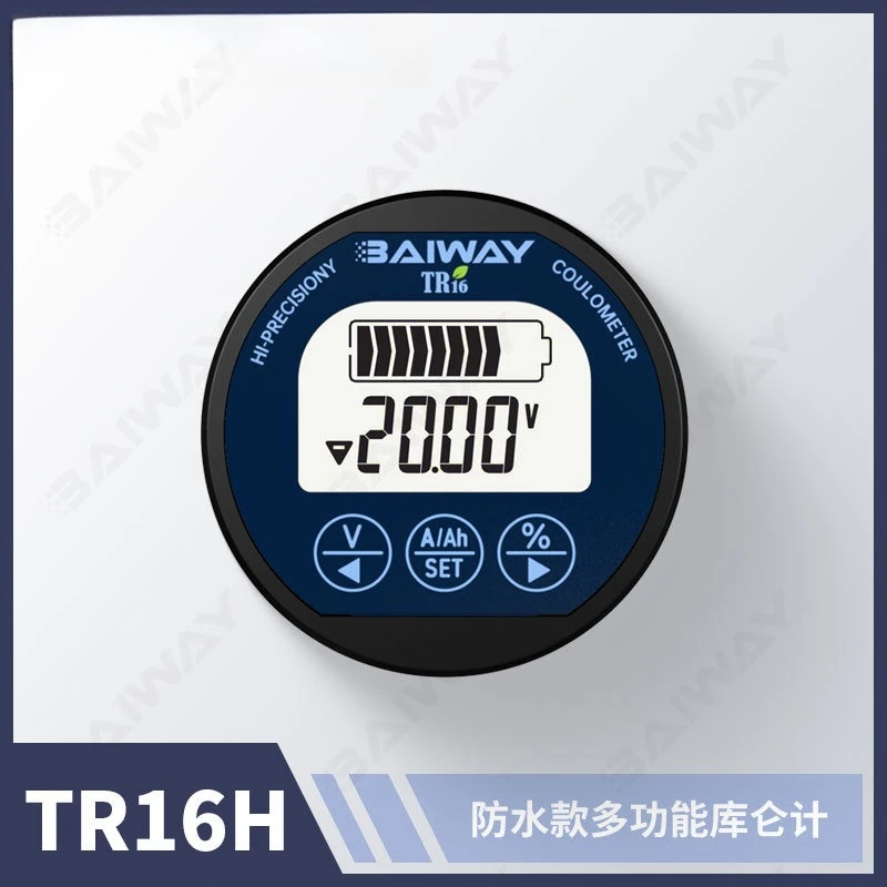 TR16H Yacht RV Battery Level Display Table, Battery Level Monitor, Battery Conversion and Modification Meter
TR16H Yacht RV Battery Level Display Table, Battery Level Monitor, Battery Conversion and Modification Meter