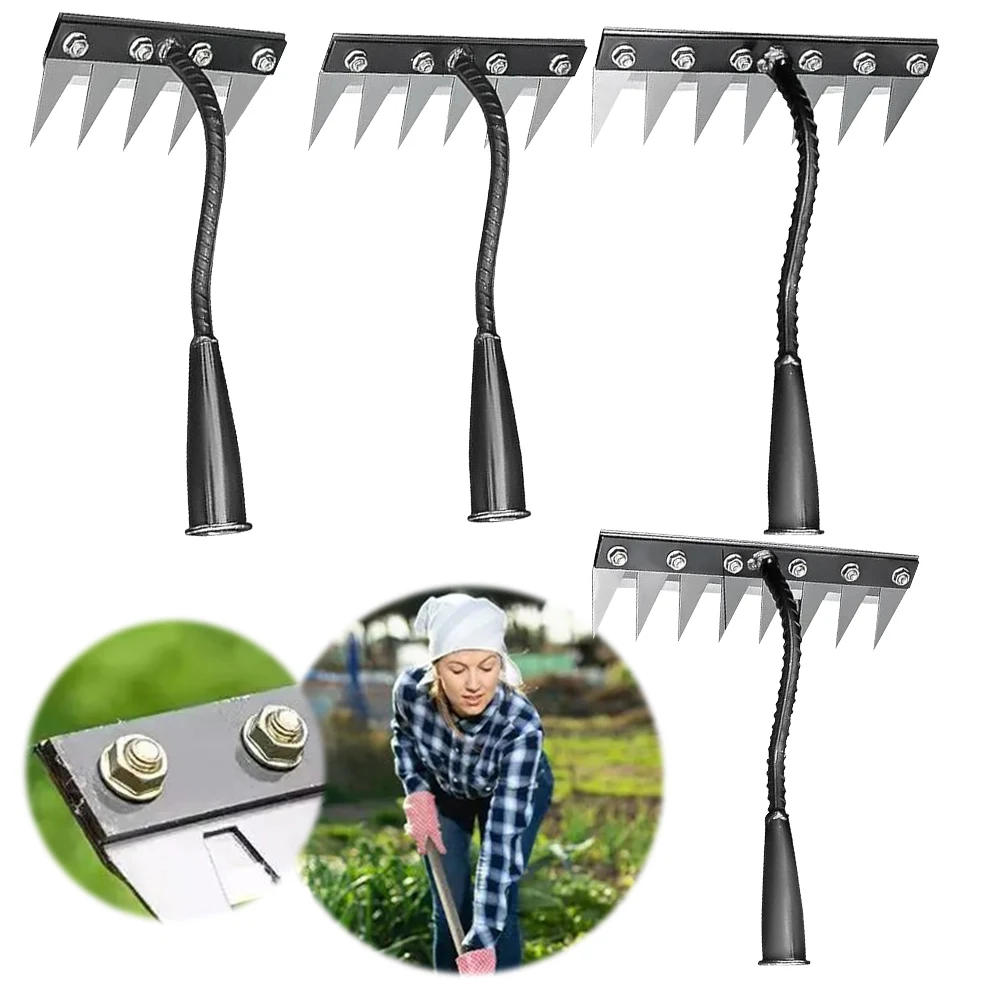 5/6/7/8 Tooth Carbon Steel Garden Weeding Rake Multifunctional Weeding Nail Rake
5/6/7/8 Tooth Carbon Steel Garden Weeding Rake Multifunctional Weeding Nail Rake