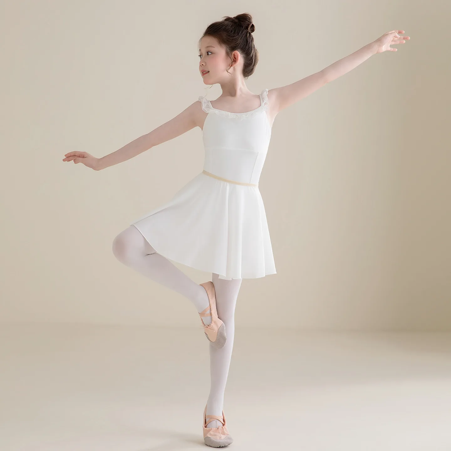 Children's Ballet Leotard for Girls Mesh Skirt Sleeveless Dance Suit Lace Suspender Gymnastics Suit Dance Gauze Wholesale
Children's Ballet Leotard for Girls Mesh Skirt Sleeveless Dance Suit Lace Suspender Gymnastics Suit Dance Gauze Wholesale