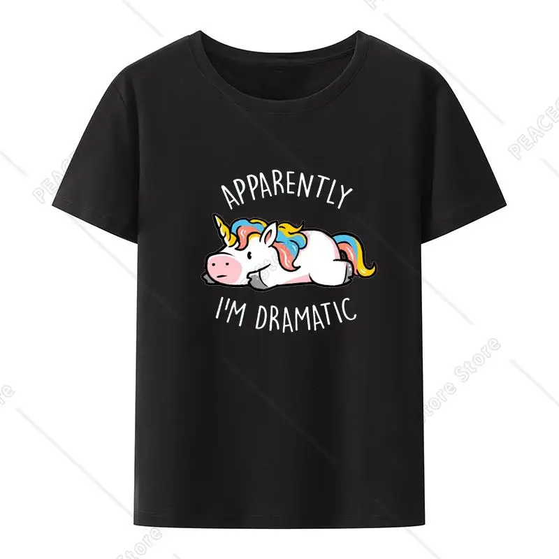 Apparently I Am Dramatic Printed T-shirt Top Creative Print O-neck Camisetas Street Fashion Clothes Men Clothing Novelty Pattern
Apparently I Am Dramatic Printed T-shirt Top Creative Print O-neck Camisetas Street Fashion Clothes Men Clothing Novelty Pattern