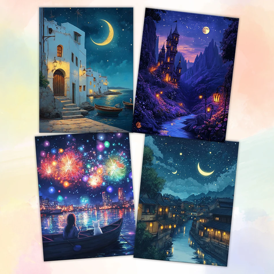 GATYZTORY Oil Painting By Numbers 40x50cm Landscape Arts Crafts Picture Acrylic Paints On Canvas Diy Drawing Art Home Decoration
GATYZTORY Oil Painting By Numbers 40x50cm Landscape Arts Crafts Picture Acrylic Paints On Canvas Diy Drawing Art Home Decoration