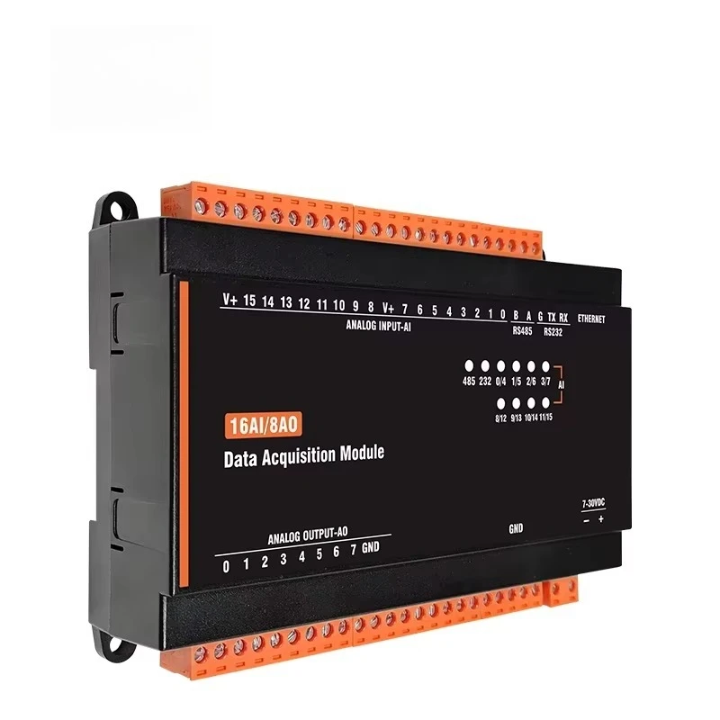 CWT-MB328J 16 Analog Input 8 Analog Output 0-10V RS485 Modbus Acquisition IO Module
CWT-MB328J 16 Analog Input 8 Analog Output 0-10V RS485 Modbus Acquisition IO Module