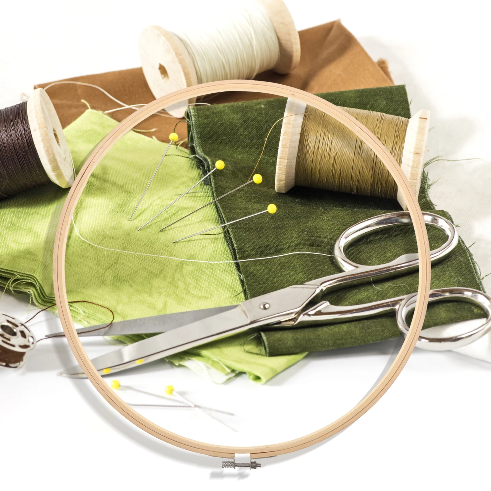 1Pcs 36Cm Bamboo Embroidery Hoop Set DIY Sewing Ring for Fabric Painting Craft Display Accessory Embroidery Hoop
1Pcs 36Cm Bamboo Embroidery Hoop Set DIY Sewing Ring for Fabric Painting Craft Display Accessory Embroidery Hoop