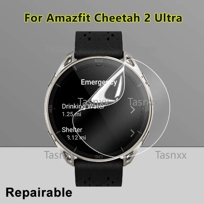 Ultra Slim Screen Protector For Amazfit Cheetah 2 Ultra Watch Anti Scratch Soft Repairable Hydrogel Film -Not Tempered Glass
Ultra Slim Screen Protector For Amazfit Cheetah 2 Ultra Watch Anti Scratch Soft Repairable Hydrogel Film -Not Tempered Glass