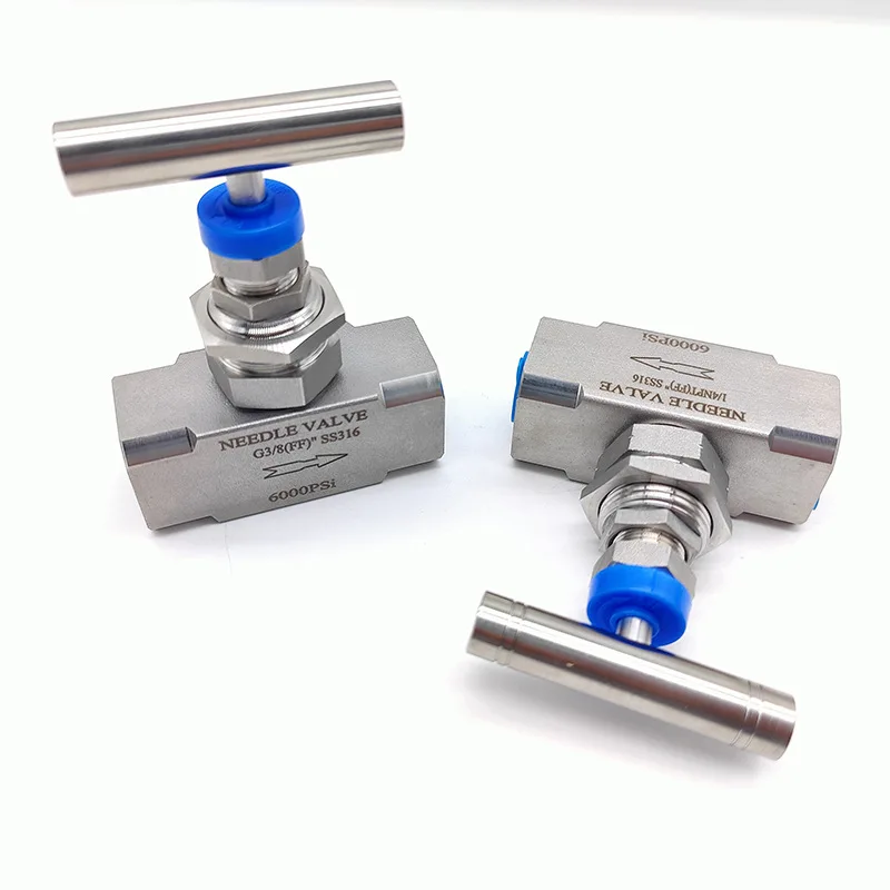 36000 PSI 1/4" 3/8" 1/2" BSP NPT High Pressure Needle Valve Regulating Instrument Valve Gas & Liquid 304 316 Stainless Steel
36000 PSI 1/4" 3/8" 1/2" BSP NPT High Pressure Needle Valve Regulating Instrument Valve Gas & Liquid 304 316 Stainless Steel