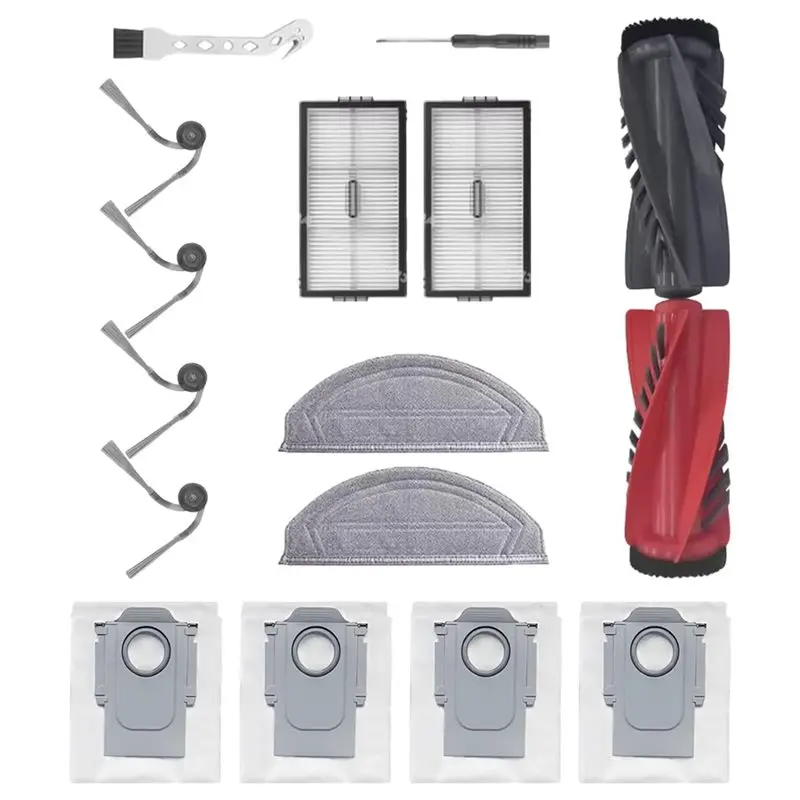 【NEW PRODUCTS TO BE RELEASED IN 2026 】Vacuum Parts Brushes Filters Dust Bags Mop Accessories Kit 16PCS For Roborock Saros 20 Son
【NEW PRODUCTS TO BE RELEASED IN 2026 】Vacuum Parts Brushes Filters Dust Bags Mop Accessories Kit 16PCS For Roborock Saros 20 Son