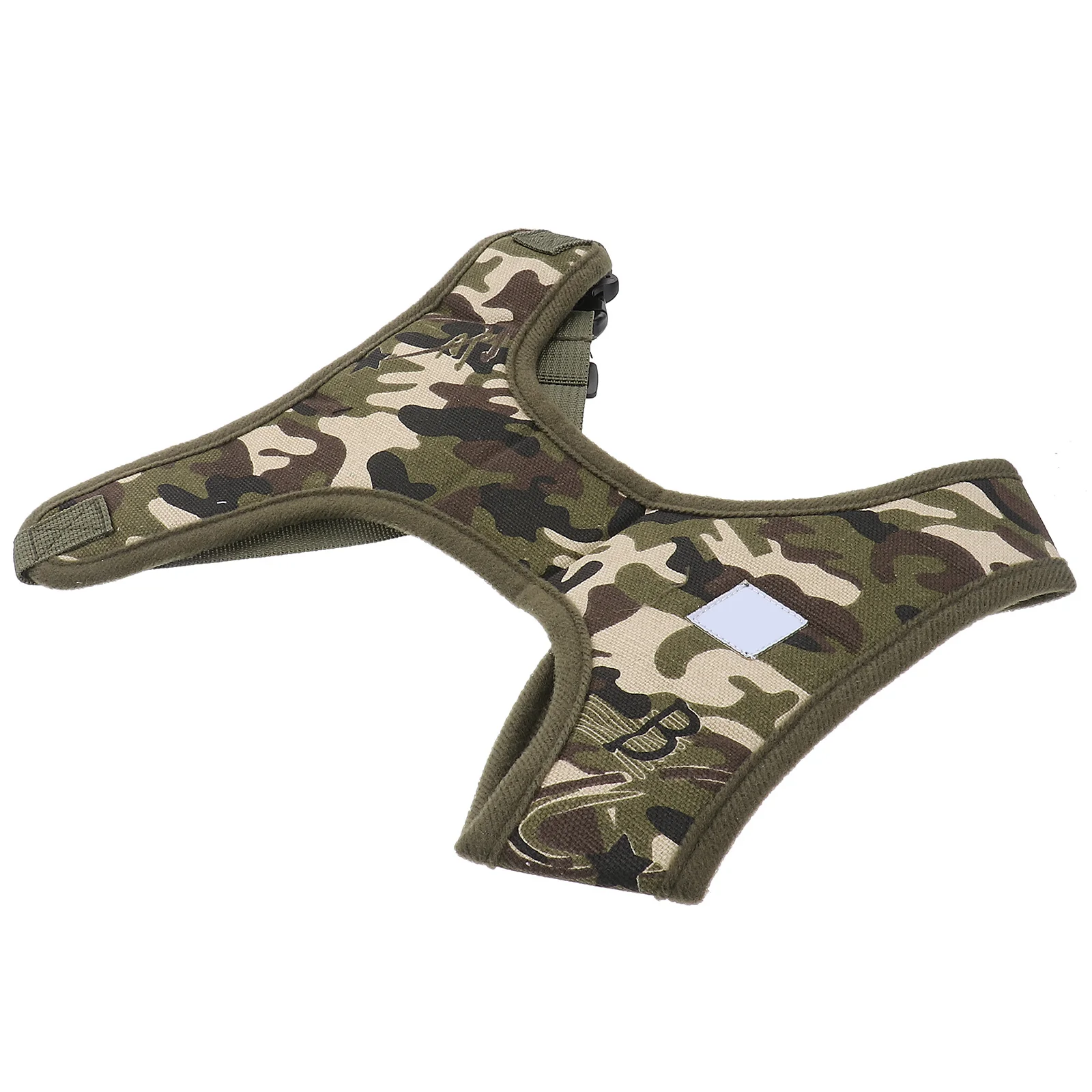 Pet Dog Harness Adjustable Camouflage Size L Canvas No-Choke Design Quick Release Buckle Comfortable Walking Harness
Pet Dog Harness Adjustable Camouflage Size L Canvas No-Choke Design Quick Release Buckle Comfortable Walking Harness
