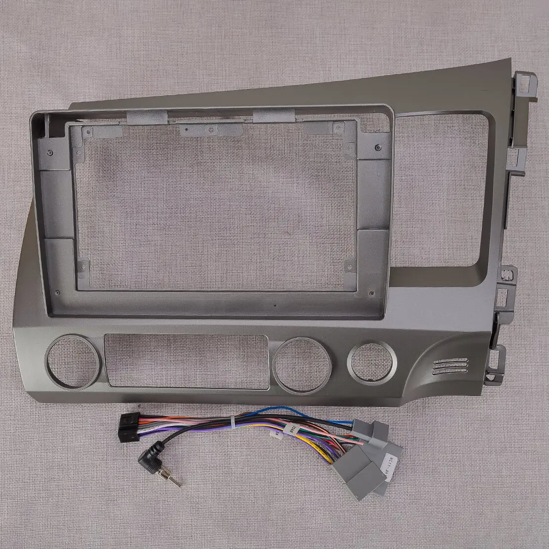 10.1'' Black Car Radio Stereo Dash Fascia Frame Panel Trim with Harness ABS Fit for Honda Civic 2006-2010 2011 Right Hand Drive
10.1'' Black Car Radio Stereo Dash Fascia Frame Panel Trim with Harness ABS Fit for Honda Civic 2006-2010 2011 Right Hand Drive