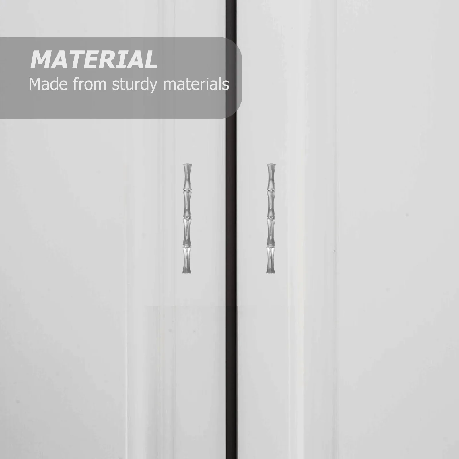 2Pcs Bamboo Design Door Handles Metal Cabinet Pulls Strong Smooth Grip Furniture Drawer Cupboard Handles Door Handle
2Pcs Bamboo Design Door Handles Metal Cabinet Pulls Strong Smooth Grip Furniture Drawer Cupboard Handles Door Handle