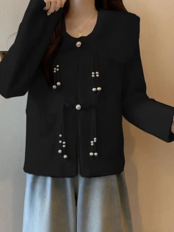 Ele ort открытый кардиган для женщин осень-зима новый корейский свободный крой с высокой талией из полиэфирного волокна длинный све
Ele ort открытый кардиган для женщин осень-зима новый корейский свободный крой с высокой талией из полиэфирного волокна длинный све