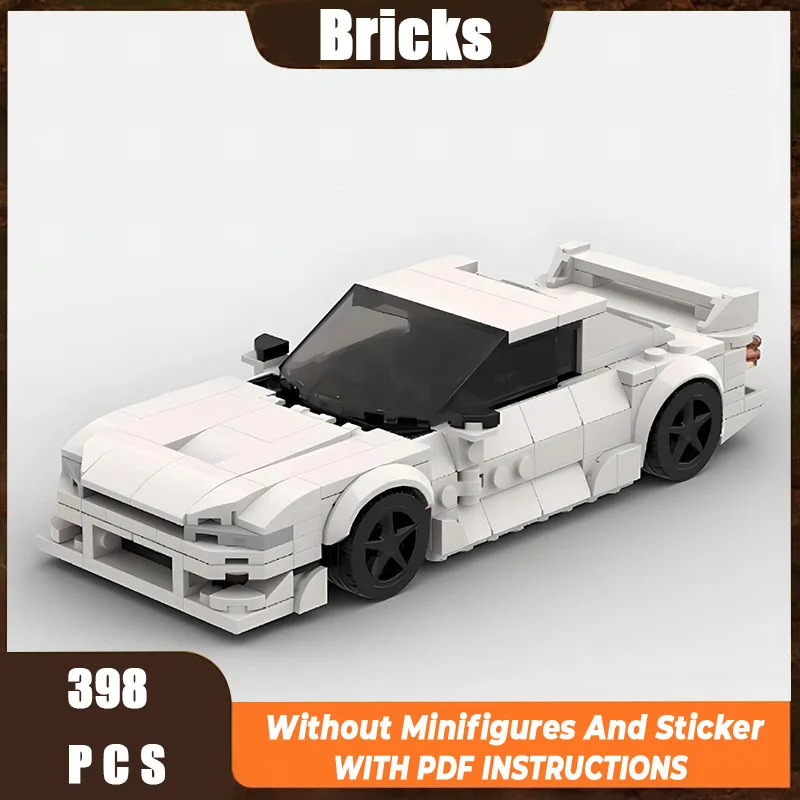 Модель автомобиля, совместимая с Moc S14, модель спортивного автомобиля, технологический модульный строительный блок, подарок, рождественская детская игрушка, набор «сделай сам», сборка
Модель автомобиля, совместимая с Moc S14, модель спортивного автомобиля, технологический модульный строительный блок, подарок, рождественская детская игрушка, набор «сделай сам», сборка