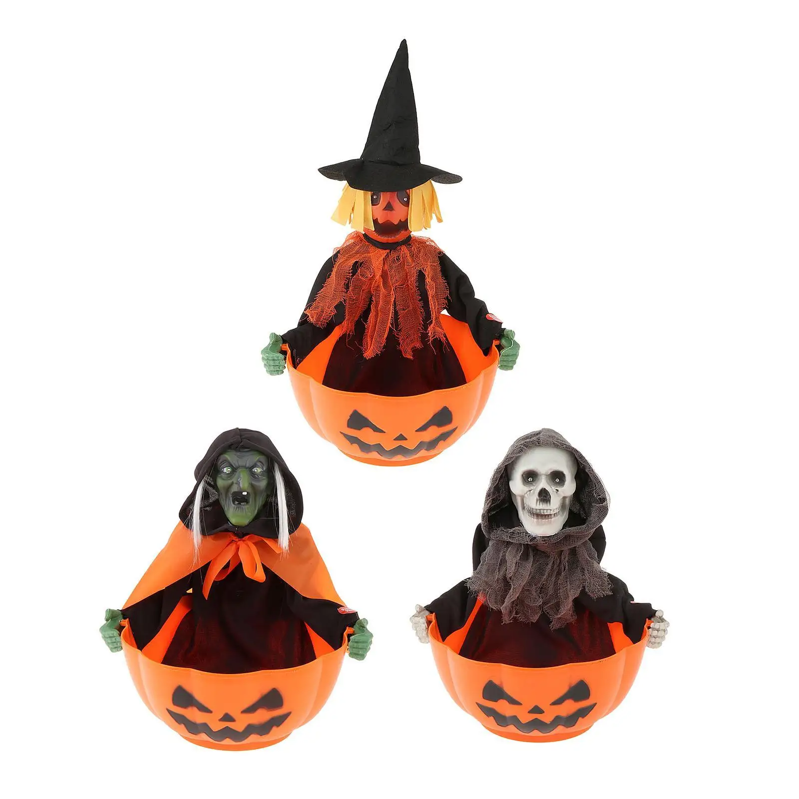 Halloween Electric Toy Candy Bowl Prank Tool for Living Room Shelf Tabletop 
Halloween Electric Toy Candy Bowl Prank Tool for Living Room Shelf Tabletop