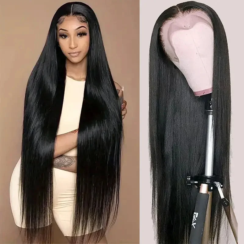 Alimice 4x4 HD Lace Front Wigs Human Hair Pre Plucked 30 32 34 36 38 Inch Straight Lace Front Wigs For Women
Alimice 4x4 HD Lace Front Wigs Human Hair Pre Plucked 30 32 34 36 38 Inch Straight Lace Front Wigs For Women