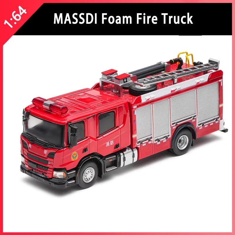 MASSDI Diecast 1:64 Scale Foam Fire Truck Alloy Simulation Car Model Adult Hobby Colletcion Souvenir Display Holiday Gift
MASSDI Diecast 1:64 Scale Foam Fire Truck Alloy Simulation Car Model Adult Hobby Colletcion Souvenir Display Holiday Gift