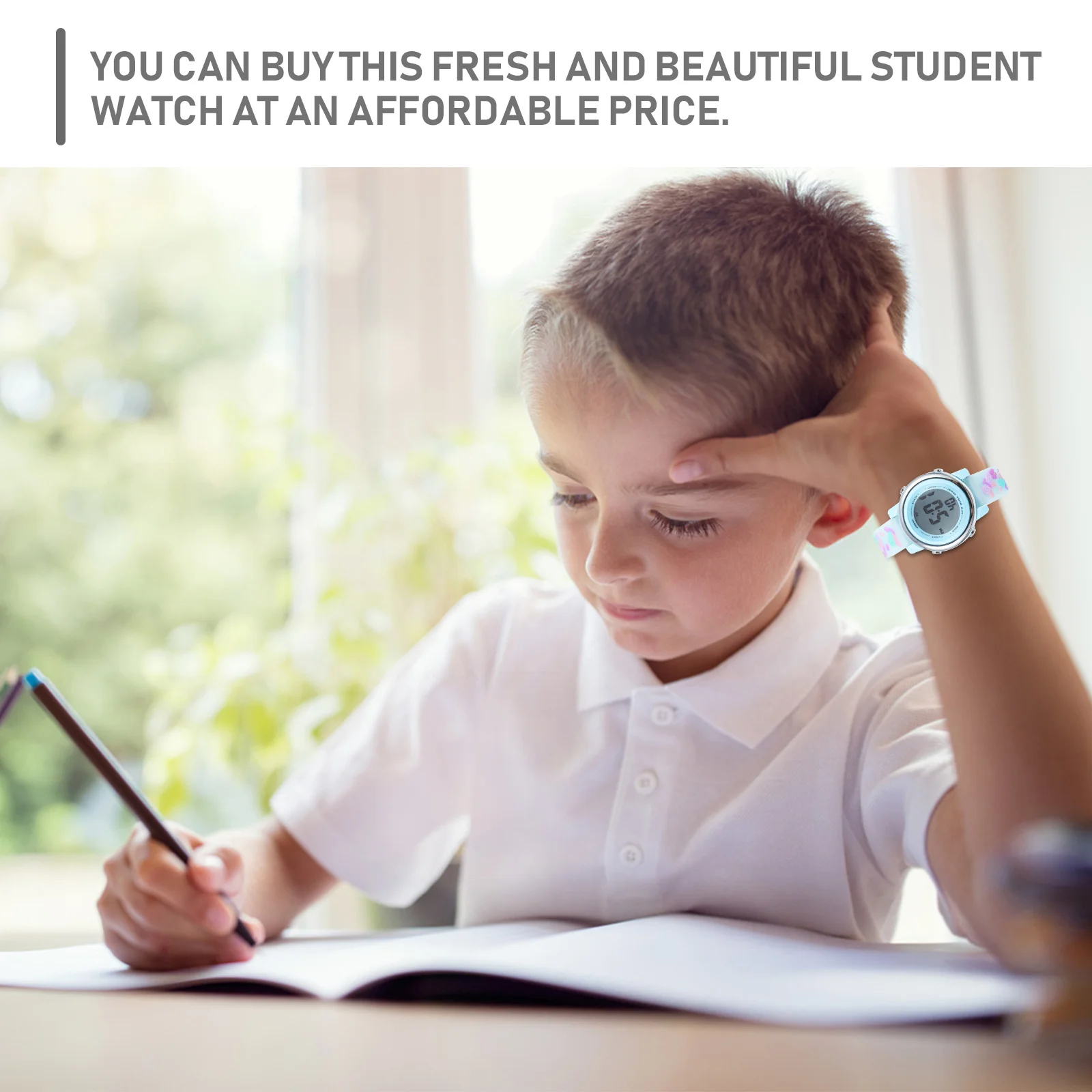 1Pcs Waterproof Watch Preferred Materials Comfortable Wear Easy Adjust Stylish Beautiful Exquisite Workmanship Screen
1Pcs Waterproof Watch Preferred Materials Comfortable Wear Easy Adjust Stylish Beautiful Exquisite Workmanship Screen