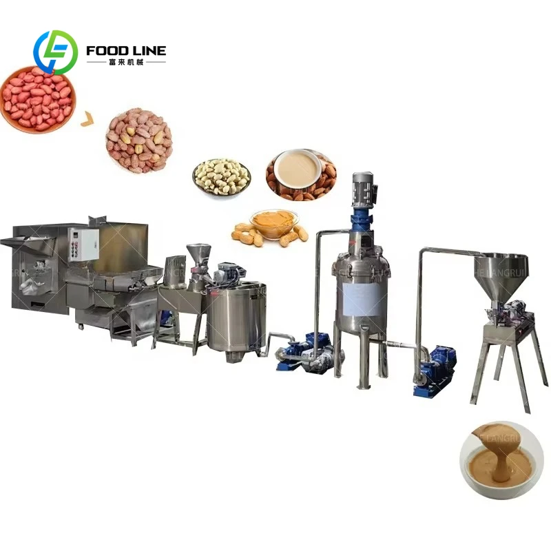 Customized 100kg/h Fully Automatic Factory Price Peanut Butter Making Machine Line Complete for Butter Production Line
Customized 100kg/h Fully Automatic Factory Price Peanut Butter Making Machine Line Complete for Butter Production Line
