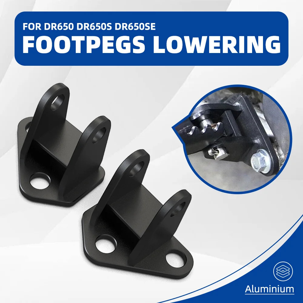 2''(50mm) Drop Link Bracket Accessories Footrest Footpeg Lowering Mounts Kit For Suzuki DR650 DR650S DR650SE 1996-2023 2024 2025
2''(50mm) Drop Link Bracket Accessories Footrest Footpeg Lowering Mounts Kit For Suzuki DR650 DR650S DR650SE 1996-2023 2024 2025