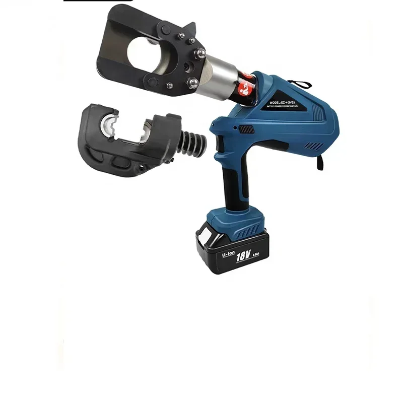 Very User Friendly EZ-400/55 Cutting Crimping 2 in 1 Battery Electric Powered Hydraulic Tool
Very User Friendly EZ-400/55 Cutting Crimping 2 in 1 Battery Electric Powered Hydraulic Tool
