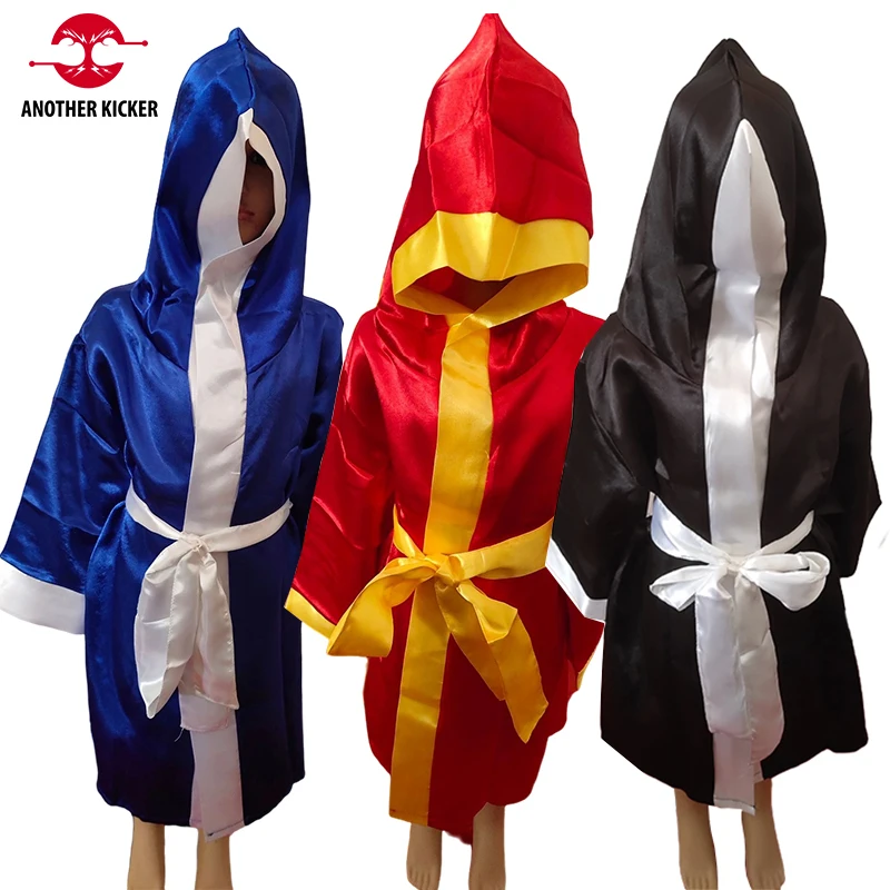 Boxing Robe Kids Boy Girl Long Sleeve Muay Thai Robe Hooded MMA Martial Arts Jiu Jitsu BJJ Kickboxing Training Gown Bathrobe
Boxing Robe Kids Boy Girl Long Sleeve Muay Thai Robe Hooded MMA Martial Arts Jiu Jitsu BJJ Kickboxing Training Gown Bathrobe
